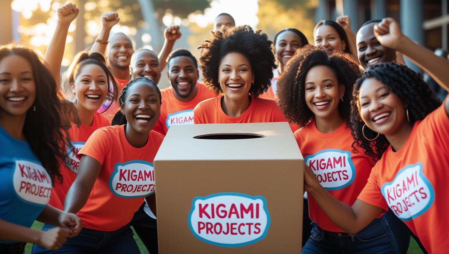 People engaging in a community initiative